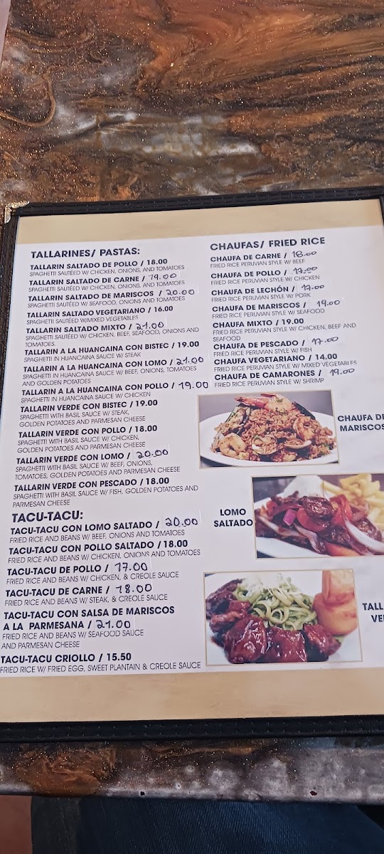 Menu Los Kausitas Peruvian Restaurant-2