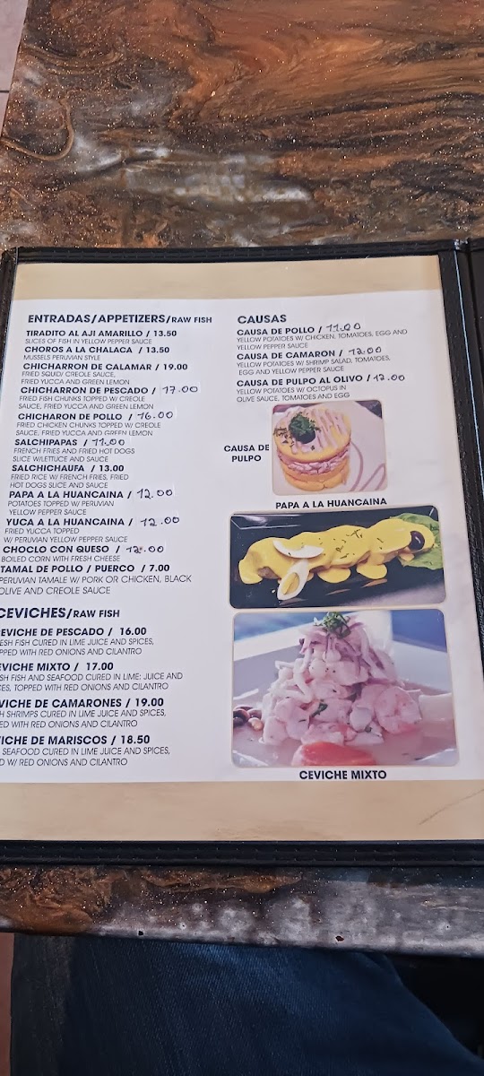 Menu Los Kausitas Peruvian Restaurant-3